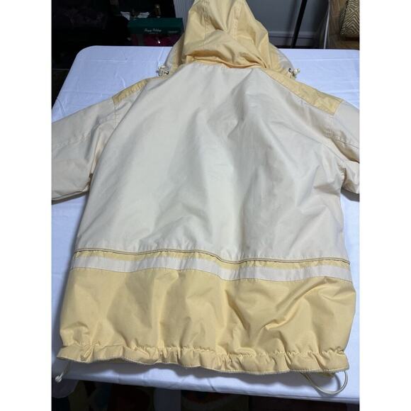 CHENERAL San Francisco Reversible Jacket Removable Hood Adult size Small Yellow - Picture 10 of 13